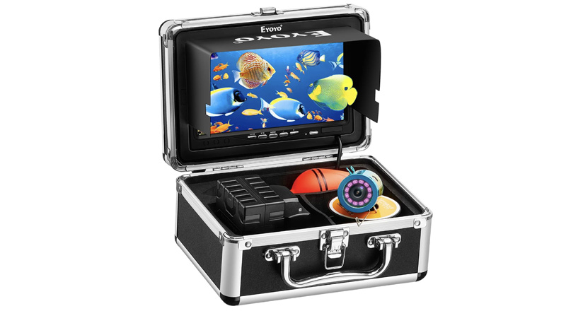 Eyoyo Underwater Fishing Camera 7 inch LCD Monitor Fish Finder