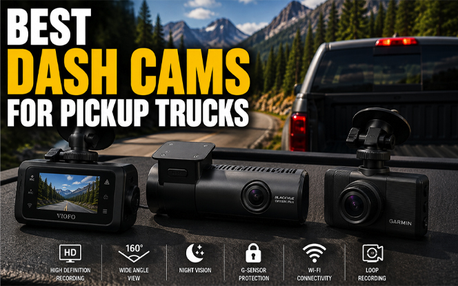 Best Dash Cams For Pickup Trucks