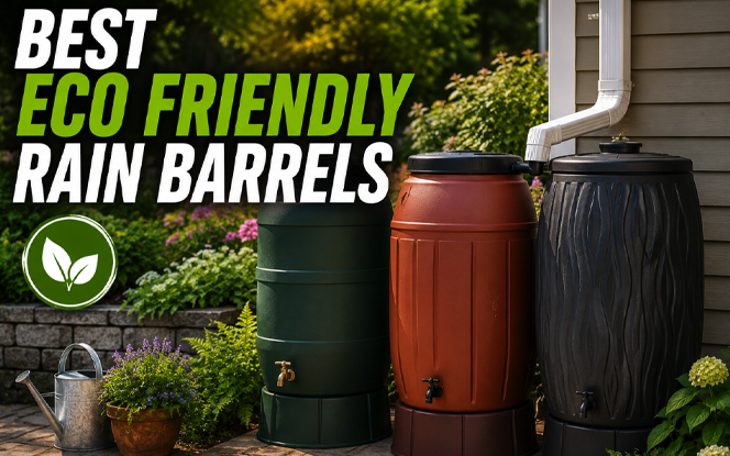 Best Eco Friendly Rain Barrels