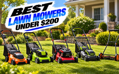 Best Lawn Mowers Under $200 of 2026
