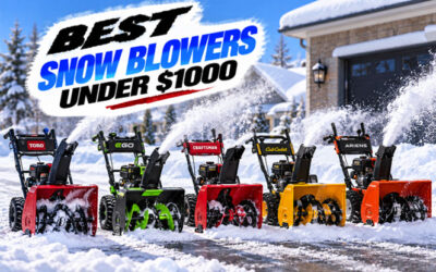 Best Snow Blowers Under $1000 of 2026