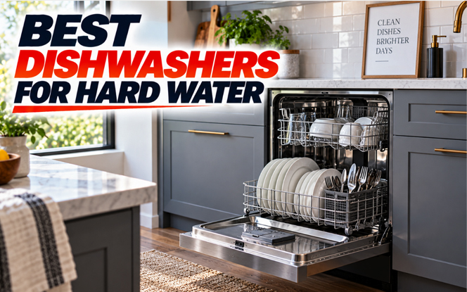 best dishwashers for hard water
