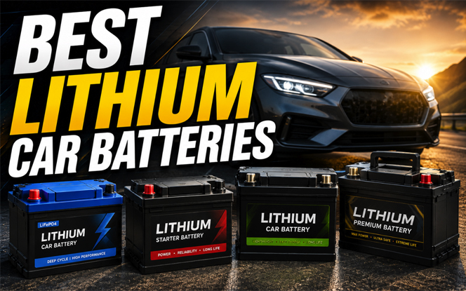 best lithium car batteries